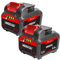 ZLWAWAOL - 2 Pack DCB120 12V 6.0Ah Lithium Ion Battery Replacement for Dewalt 12V DCB127 DCB124 DCB126 DCB123 Battery Compatible with Dewalt Cordless Power Tools