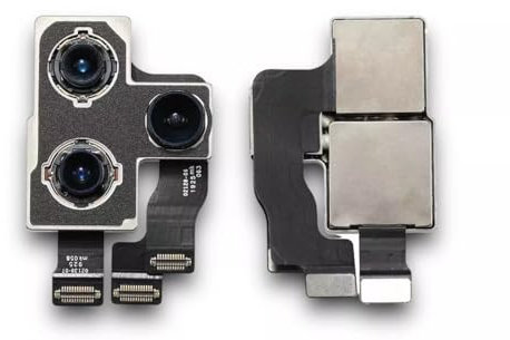 SRJTEK Kit de réparation pour caméra arrière principale pour iPhone 11 Pro Max A2218, A2161, A2220, A2215, A2160, A2217 12 MP HD Video HDR