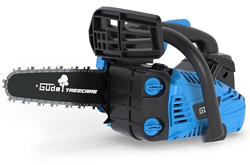 Güde BBS 300-25 Benzin-Baumpflegesäge – 25,4 cm³ Hubraum, 30,5 cm Schnittlänge, 0,75 kW Leistung, 23 m/s Kettengeschwindigkeit, mit Primer, Choke und Schnittgarnitur, für Garten und Baumpflege