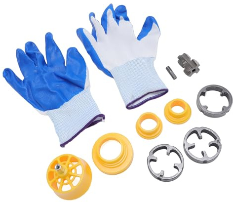 Jiawu Reusable PVC Tap Set, PVC Thread Tool with 3 Tools, Essential Plumbing Set for Quick and Precise Work