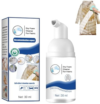 Trockenreiniger Für Kleidung 1 Flasche, Wunderrein Textilreiniger, Super Cleanser, ölflecken, Outdoor-Reisen, Entfernen Sie Hartnäckige Flecken, Kleidung Nicht Verletzen, Mild