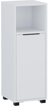 Vicco Midischrank Alina, Weiß, 30 x 86 cm | mit 3 Fächern, zur Wandmontage geeignet für flexible Badgestaltung