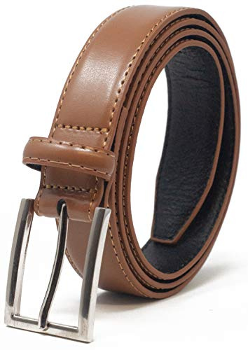 Ashford Ridge Mens 30mm (1.25) Suit Trouser Leather Belt