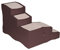 Pet Gear Easy Step Lit d'escalier pour Chats/Chiens, réglable de Chaque côté du lit, Tapis de Marche Amovible et Lavable, Compartiment de Rangement, pour Animaux jusqu'à 34 kg