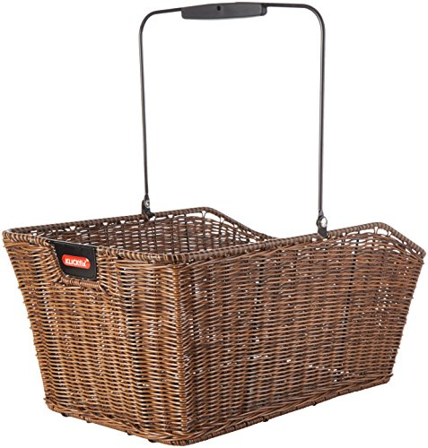 KLICKfix Unisex – Erwachsene Farradtasche Structura Gt für Racktime, Grau, One Size