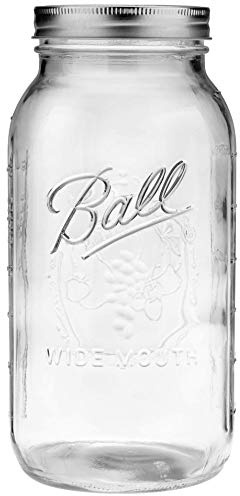 1 Ball 64oz Wide Mouth Half Gallon Mason Jar
