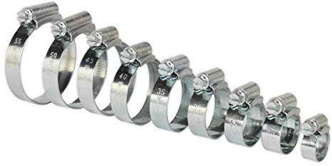Sealey HCJ85A HI-Grip® Hose Clip Assortment 85pc Sizes Ø9.5-55mm