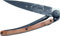 Deejo Taschenmesser NATURE FORELLE, 37 g, Stahl AISI 420, Liner-Lock, Wacholder, Gürtelclip, Deejo-Box