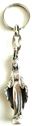 GTBITALY 50.089.30 002 llavero virgen milagrosa maría santa, Argento, Small
