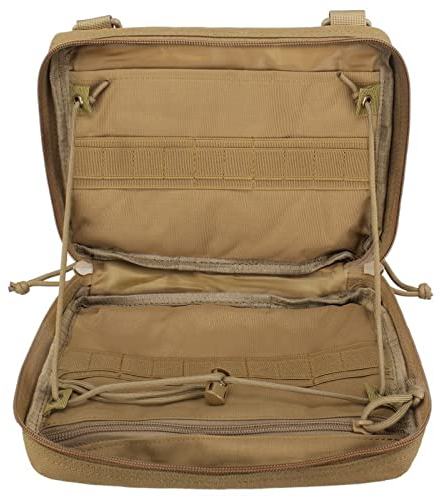 WYNEX Taktische Admin Molle Beutel, medizinische EDC EMT Utility Bag Shell Design Befestigung Beutel 1000D Nylon Wandern Gürteltaschen wasserdicht