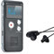 Digitales Diktiergerät,COVVY 8GB Audio Aufnahmegerät,Digitaler Voice Recorder mit Spracherkennung für Interview,Vorlesung,Unterricht,Meeting und Vorträge
