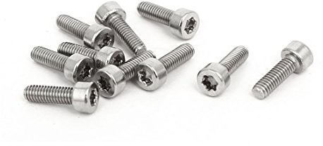 Aexit M2.5x8mm T8 Torx Drive 304 Edelstahl Torx-Zylinderschraube 10 Stück (c7da910699a2a78cf0e0c91eb4d2f764)