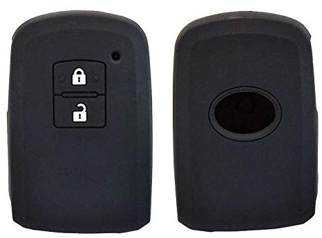 XUKEY 2 Button Silicone Car Remote Key FOB Shell Case for Toyota Auris RAV4 Avalon Camry Yaris Verso 2012 – 2018