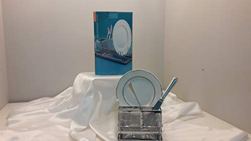 BRANDANI Scolapiatti scolaposate Inox 29x16 cm