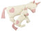 Efie Einhorn Set, mit Dinkel-Wärmekissen und XL-Kissen, 100% Made in Germany