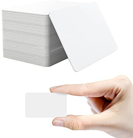 100 Stück NFC 215 Karten, NTAG215 NFC Tags Wiederbeschreibbare NFC 215 Kartenanhänger Kompatibel mit TagMo und Amiibo und NFC fähigen Handys und Geräten