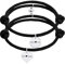 INBLUE Personalisierte 2 STÜCKE Magnetische Paar Armbänder Gravur Name für Frauen Männer Freund Freundin Einstellbares Seil Gegenseitige Anziehungskraft Passendes Schmuckset Liebesbeziehungsgeschenk