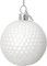 SIKORA Golfball besondere Weihnachtskugel Glas Christbaumschmuck Deko Figur Weihnachten Anhänger Ornament - Trend Line - BS522