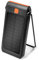 LogiLink PA0273 Batterie Externe Solaire 10 000 mAh avec Lampe de Poche, 1 Port USB-A QC (QuickCharge 3.0) et 1 USB-C PD (PowerDelivery), Classe de Protection IP44, Noir