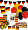 Fanartikel Deutschland Deko Set Party Handball Basketball Fussball