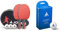 JOOLA Tischtennis Set Duo Carbon 2 Tischtennisschläger+3 Tischtennisbälle + Tischtennishülle, rot/schwarz, 6-teilig & 42183 Tischtennisbälle Outdoor 40+ mm Tischtennis-Trainings-Bälle, Weiss, 12 Stück
