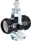 sourcing map E27 Double Base Ampoule Prise M10 Filetage Lampe Support 2 Lumière Prise avec Support Lumière Fixture Fil pour Bricolage Lampe Accessoires Plafond Lampe