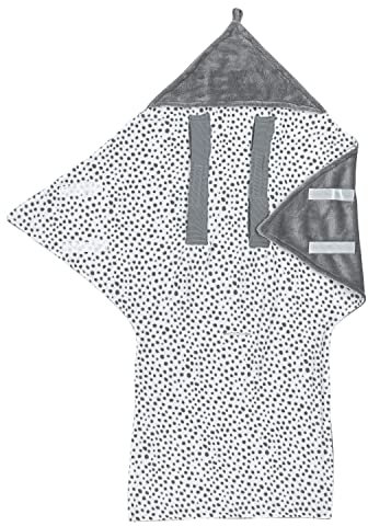 Meyco Baby Cheetah Fleece Einschlagdecke Grau