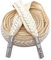 Cordon de serrage de rechange pour short, pantalon, sweat à capuche, cordons décoratifs en coton, beige