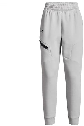 Under Armour Unstoppable Fleece Jogginghose Damen Grauschwarz, XS Damen