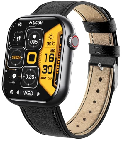 INF Smartwatch für Herren Damen, Smartwatch mit Blutsauerstoff, Blutdruck, Herzfrequenz, Schlafüberwachung, Musikwiedergabe, Menstruationszyklus