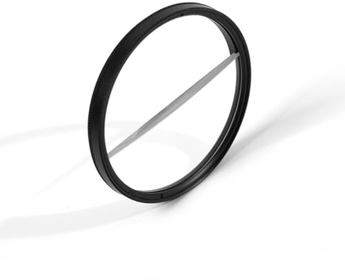 CENPEK 58mm Split Diopter FX Filter - Black Soft Focus Camera Effect Filter - Minimalist Style - Optical Glass