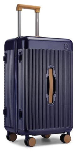 Kono 61 cm großer Koffer, Leichter ABS+Polycarbonat-Hartschalentrolley, modischer Reise-Check-in-Etui, TSA-Schloss, Handgepäck mit 4 Spinnrollen