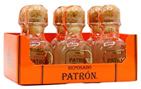 Patron - Reposado - Tequila 5cl x 6 40% ABV (Miniatures) ((6 x 5cl))