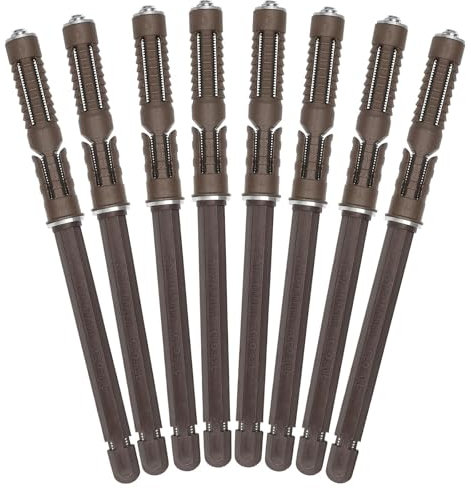 Unsichtbar Wandregal Halterung, 8 Stück Ø10x100mm Schwebende Regalhalterung Versteckte Regalhalterung aus Stahl, Regalträger Unsichtbar Verdeckte Halterung für Wanddeko Wandregale