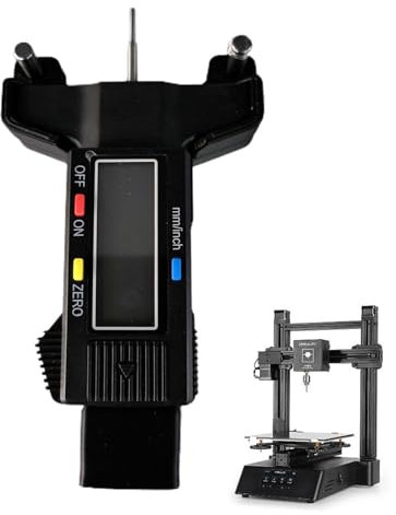 Synchronous Belt Tension Gauge, High Efficiency Detection Belt Tension Calibration Tool for Printers, Digital Display Belt Tension Measurement Devices Printer Accessories