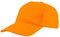 Mr. Gadgets Chapeau unisexe avec visière - Réglable 100% Coton - Padel Baseball Tennis Sport et Loisirs, Orange fluo., Taille Unique