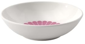 Villeroy & Boch - Fleur cassis Dessertschale pink, Spülmaschinenfest, Mikrowellensicher, Schale für Desserts, Snacks & Beilagen, Kleine Schüssel für Nachtisch, Bowl Blumenmuster, Premium Porzellan