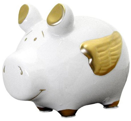 Sparschwein-Engel, 12,5cm Engelschwein