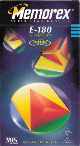 MEMOREX E 180 EHQ Blank Tapes