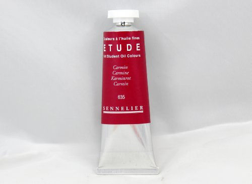 Sennelier Etude Peinture à l'huile Rouge carmin 34 ml