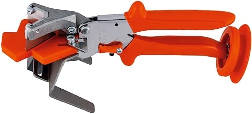Original LÖWE Profi Dichtungsprofilschere 4.104/YR mit Anschlagplatte für den Einsatz im Fensterbau - Dichtungsschere mit Y-Schnitt zum Ausklinken von Dichtungsprofilen an Innenecken, Metall