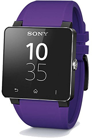 Sony SE20 Siliconarmband für SmartWatch 2 violett