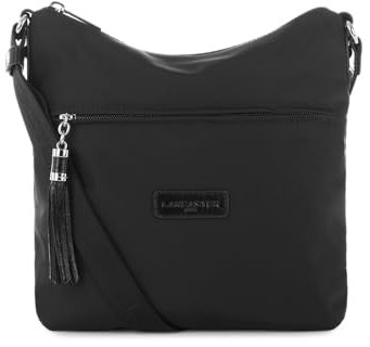 LANCASTER | Basic Pompon - Sac Trotteur Noir