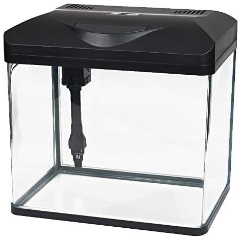 AMTRA LAGUNA LED 50 - Vasca Acquario 40 litri in vetro con coperchio, illuminazione a led e filtro inclusi, 48x27x45 cm