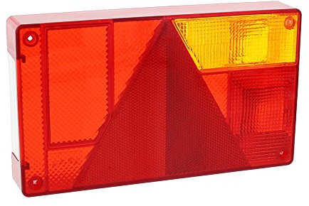 The Drive | Lichtscheibe | passend für Multipoint I 1 | Aj.Ba | Rechts - Beifahrerseite | Ersatzglas für PKW-Anhänger, Trailer & Wohnwagen Rücklicht