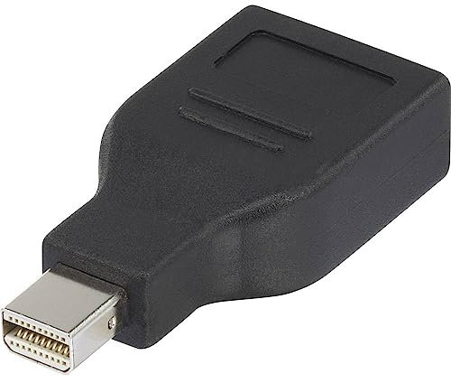 Renkforce RF-4174572 Adaptateur DisplayPort 1 fiche Mini-DisplayPort 1 prise DisplayPort femelle Noir