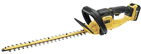 DeWalt-DCM563PB XJ-Pullover sportivo Tagliasiepi senza spazzole XR 18 V 5,0Ah 55 cm senza carica batteria 19 mm