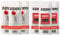 Zippo Docht und Zündstoff für Zippo-Feuerzeuge, je 3 Stück, 6er-Pack