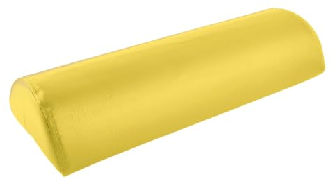 Teqler Halbrolle Lagerungshilfe mit Kunstlederbezug, 40 x 22 x 11 cm