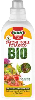 Bioki Sapone Molle alta concentrazione, flacone da1Kg